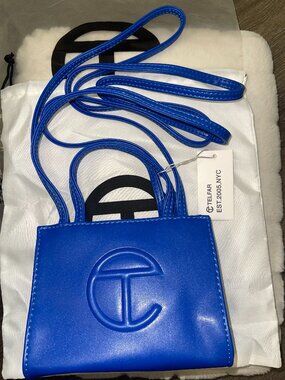 Small Shopping Bag- Cobalt blue